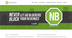 Desktop Screenshot of neverblock.com